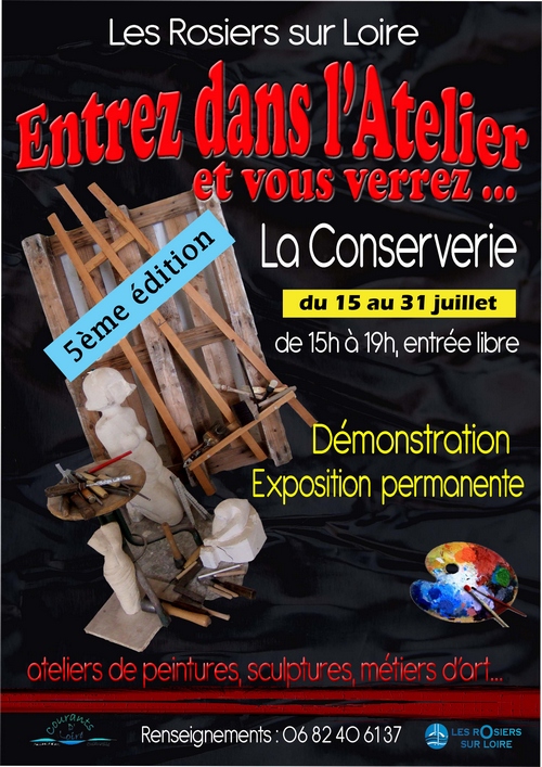 entrez dans l'atelier 2016 photo affiche jpeg